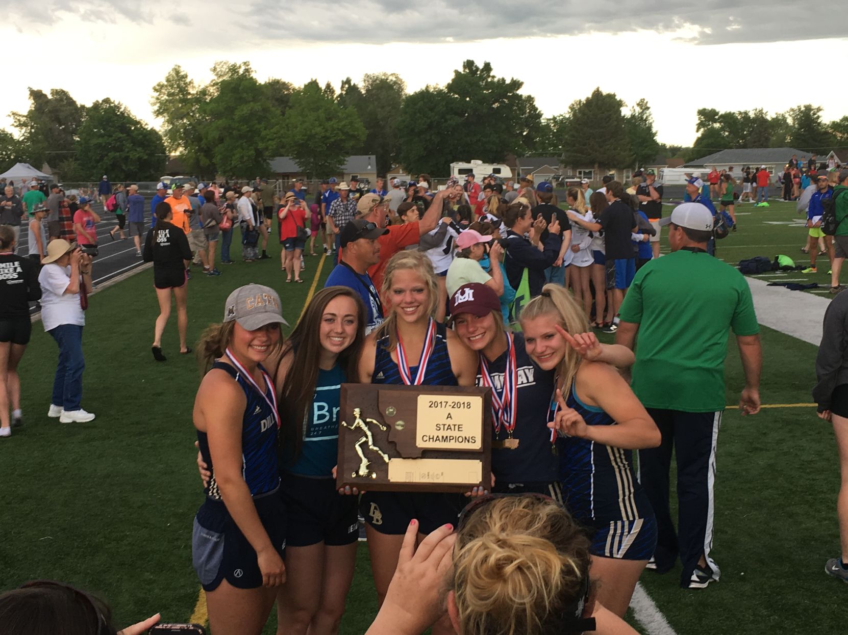 Class A Girls track and field - Dillon Beavers